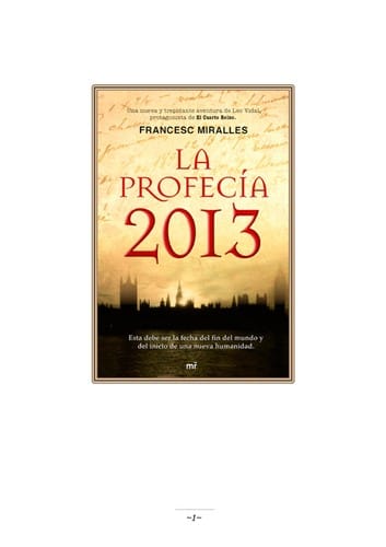 La profecía 2013