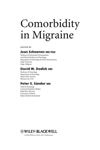Comorbidity in migraine