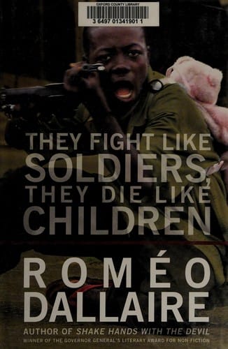 They fight like soldiers, they die like children