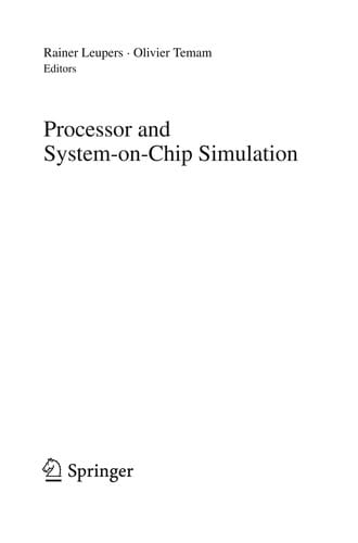 Processor and System-on-Chip Simulation