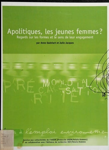 Apolitiques, les jeunes femmes?