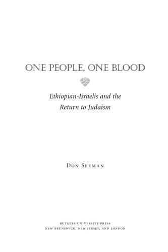 One people, one blood