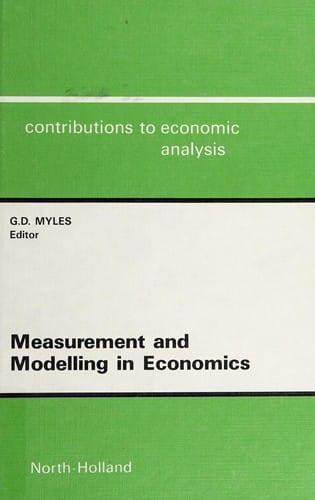 Measurement and modelling in economics