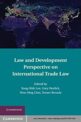 Law and development perspective on international trade law