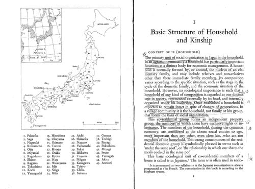 Kinship and economic organization in rural Japan
