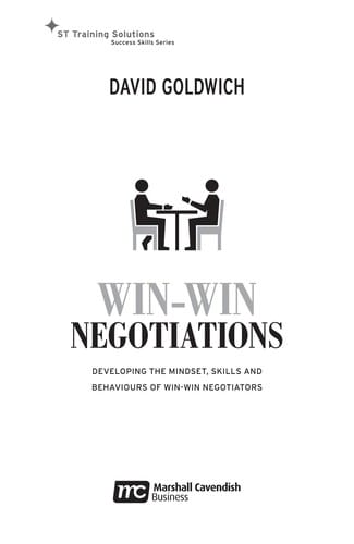 Win-win negotiations