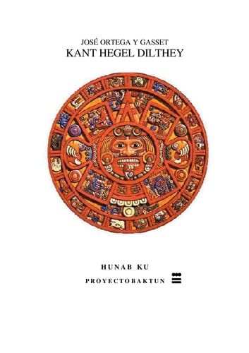 Kant, Hegel, Dilthey