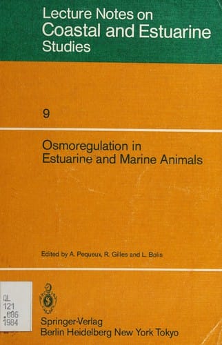 Osmoregulation in estuarine and marine animals