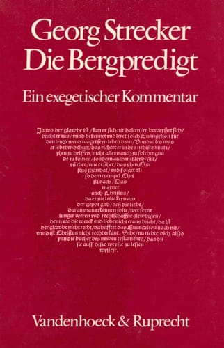 Die Bergpredigt