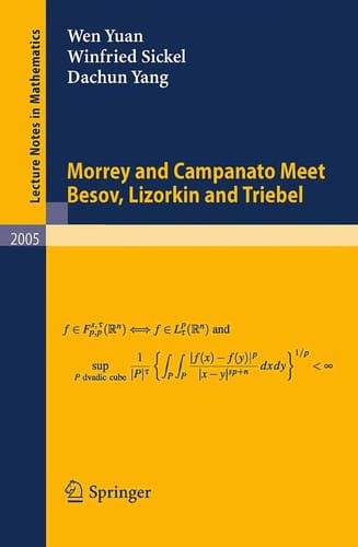 Morrey and Campanato meet Besov, Lizorkin and Triebel