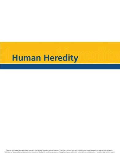 Human heredity