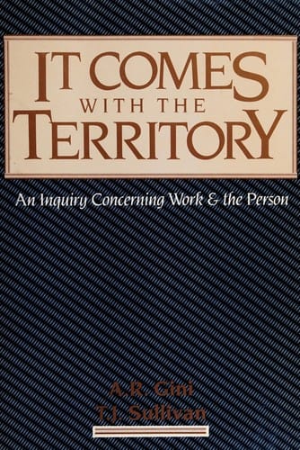 It comes with the territory