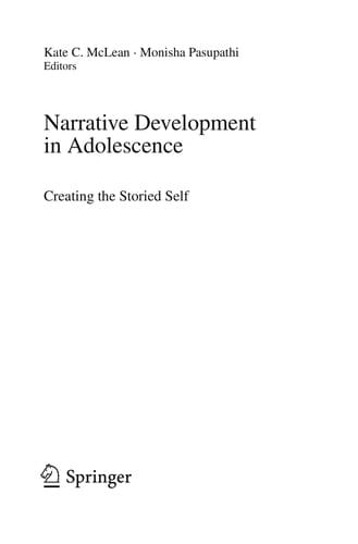 Narrative development in adolescence