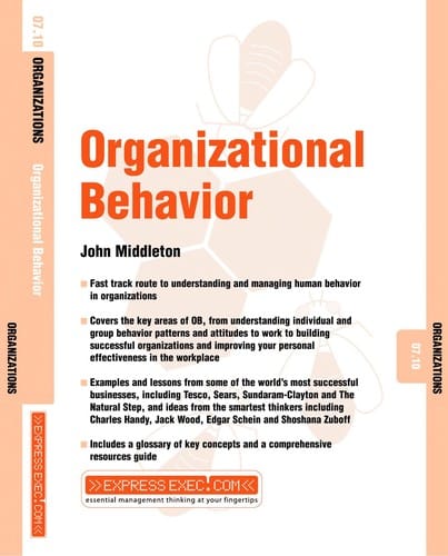 Organizational behavior