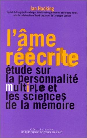 L'âme réécrite