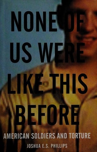 None of us were like this before