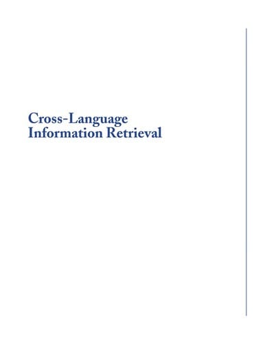 Cross-language information retrieval