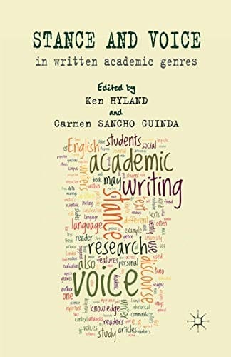 Stance and voice in written academic genres