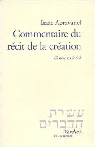 Commentaire du récit de la création