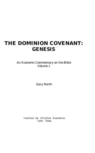 Dominion Covenant