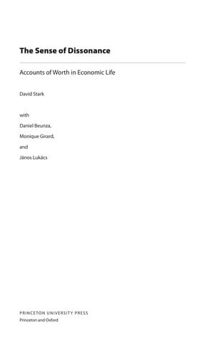 The sense of dissonance