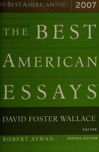 The Best American essays 2007