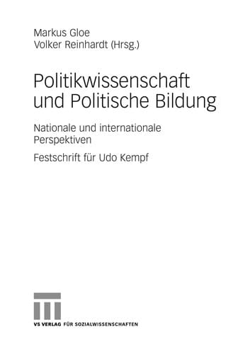 Politikwissenschaft und politische Bildung