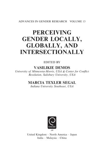 Perceiving gender locally, globally, and intersectionally