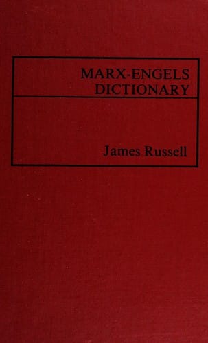 Marx-Engels dictionary
