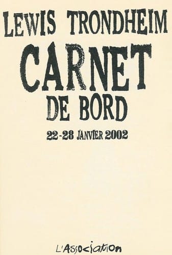 Carnet de bord
