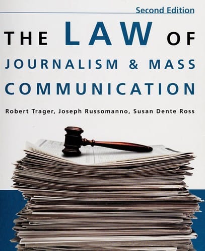 The law of journalism and mass communication