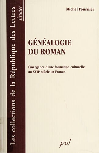 Généalogie du roman