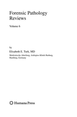 Forensic Pathology Reviews