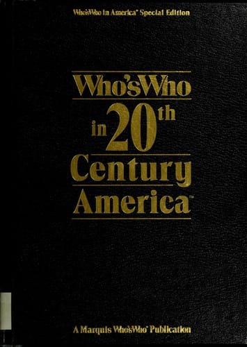 Who's who in 20th century America