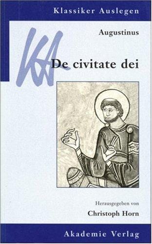 Augustinus, De civitate dei