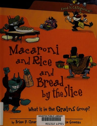 Macaroni and rice and bread by the slice