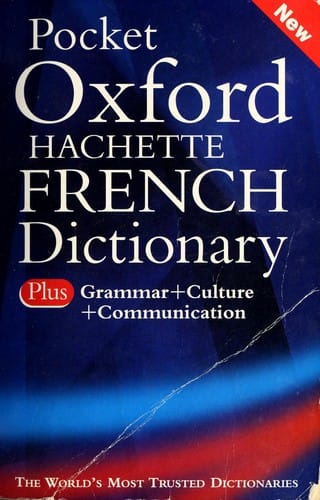 Pocket Oxford-Hachette French dictionary