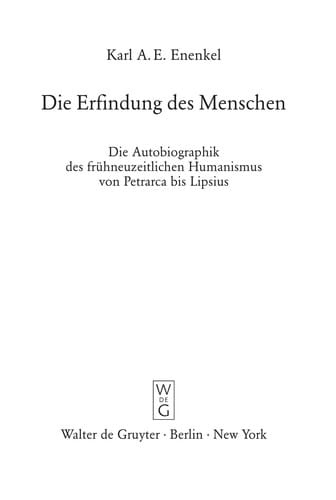 Die Erfindung des Menschen