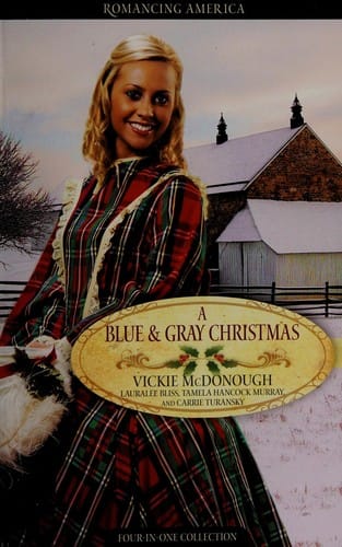 A blue and gray Christmas