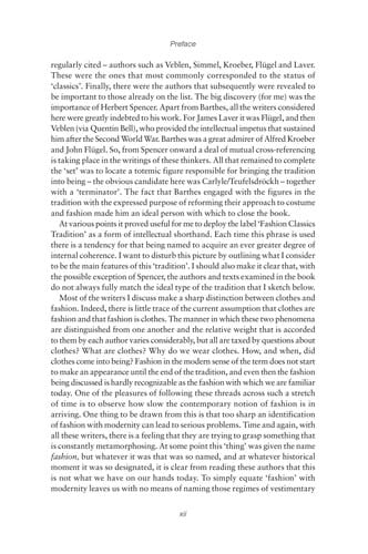 FASHION CLASSICS FROM CARLYLE TO BARTHES