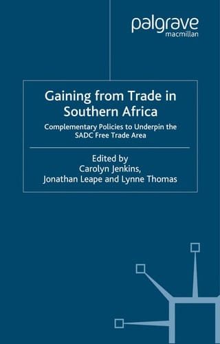Gaining from trade in Southern Africa