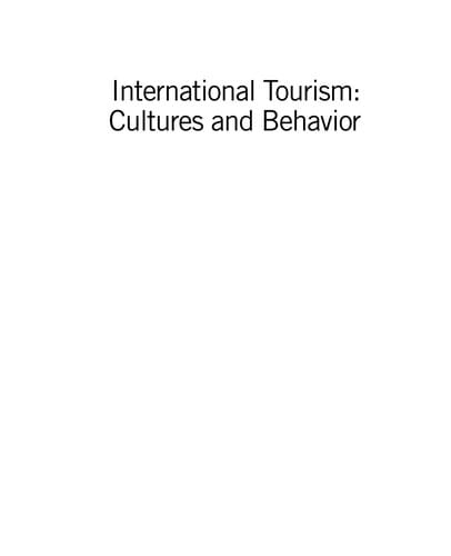 International tourism