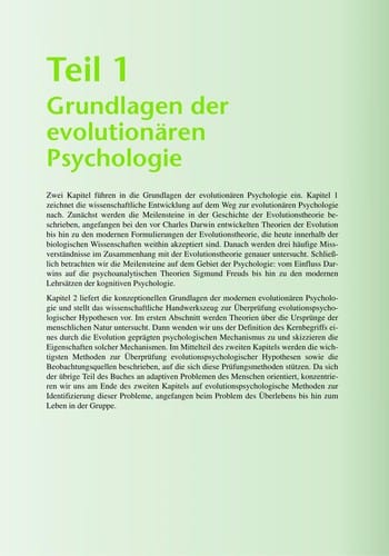Evolutiona re Psychologie