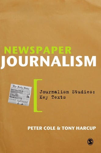 Newspaper journalism