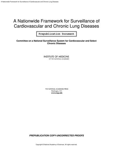 A nationwide framework for surveillance of cardiovascular and chronic lung diseases