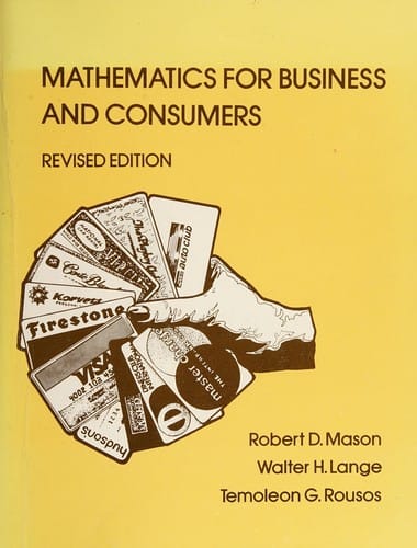 Mathematics for business and consumers