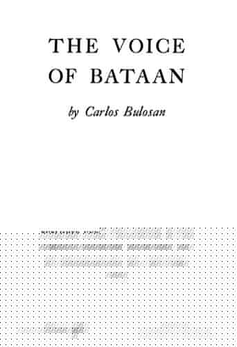 The voice of Bataan