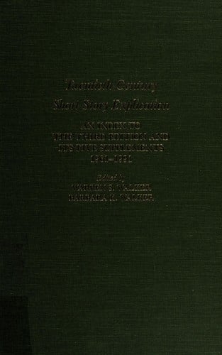 Twentieth-century short story explication: an index to the third edition and its five supplements, 1961-1991