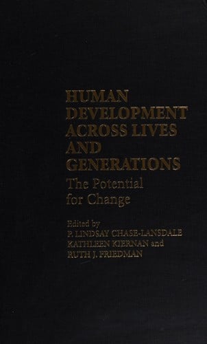 Human development across lives and generations: the potential for change