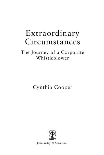 Extraordinary Circumstances